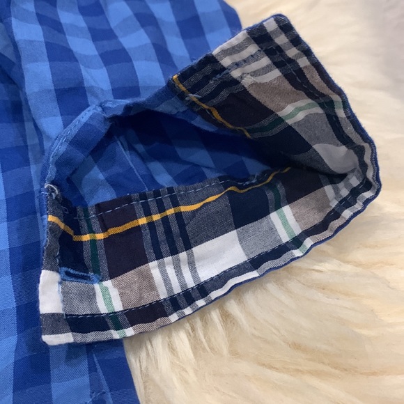 U.S. Polo Assn. 24M Blue Striped Button-Down Dress Shirt - Picture 5 of 7